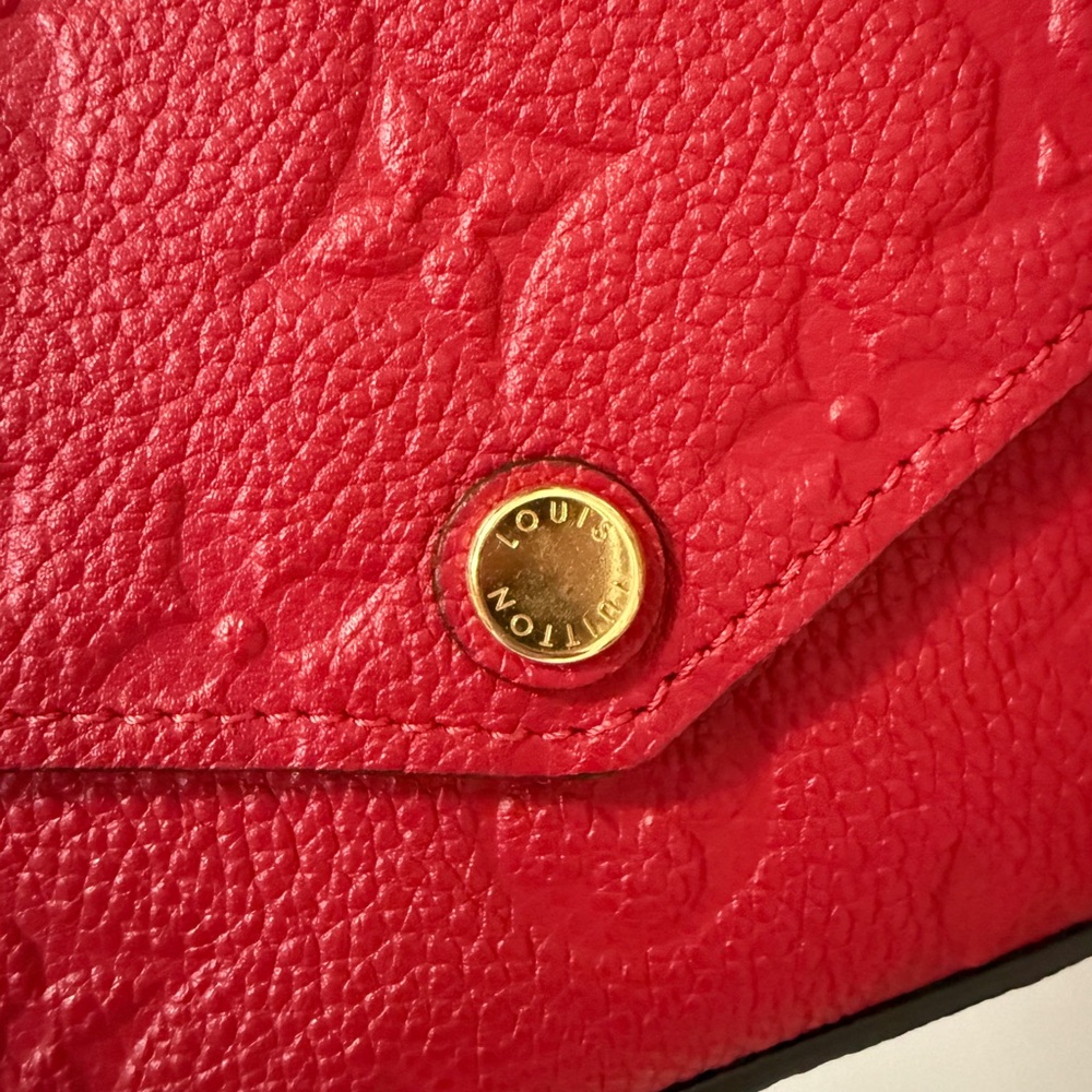 Louis Vuitton Empriente Felicie Cherry Red Crossbody Bag - Picture 3 of 16